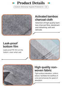 OEM ODM Haustierunterlage Einweg Geruchskontrolle Superabsorbierend Aktivkohle Pinkelpads für Hunde - Product Image 5