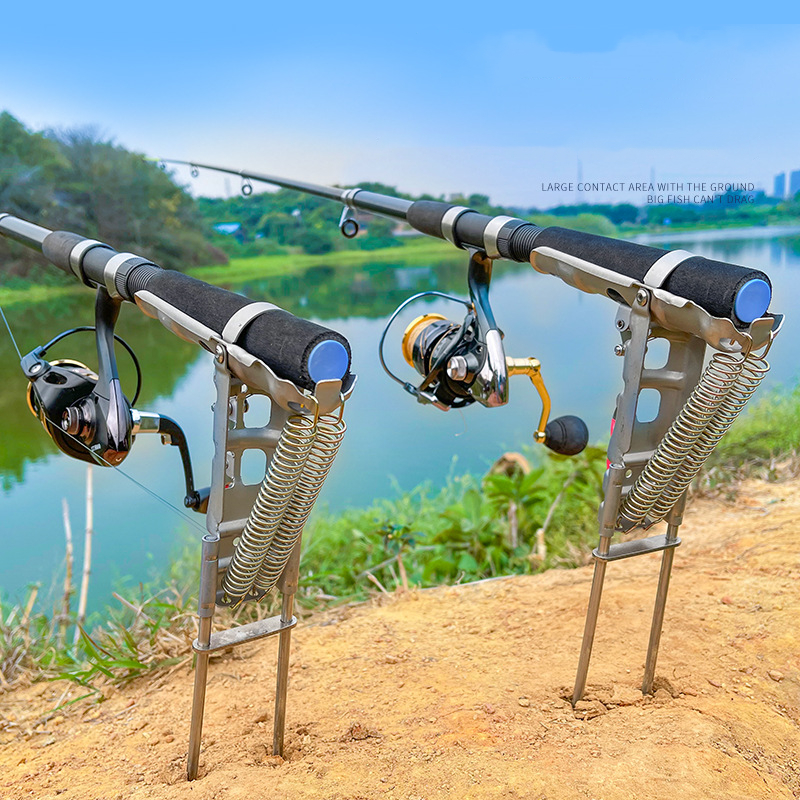Stainless Steel Fishing Rod Bracket - Adjustable & Durable Stainless Steel Fishing Rod Bracket - Adjustable & Durable