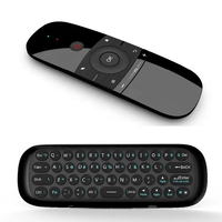 Vente en Gros OEM ODM W1 Souris à Air Clavier 2.4G Télécommande d'Apprentissage pour TV PC