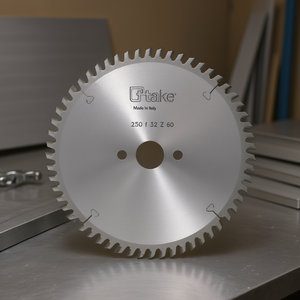 Lame de scie circulaire Ttake 250 mm 60 dents pour aluminium et alliages légers - Product Image 3