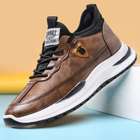 2023 chaussures en cuir fabricant usine en gros chaussures de Sport personnalisées Zapatillas Deportivas daim noir blanc hommes course décontractée