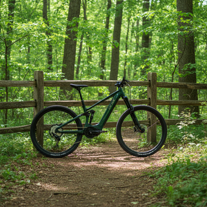 Bicicleta de Montaña Deportiva con Suspensión Delantera TWITTER 29 (27.5) Pulgadas, Cuadro de Aluminio EM6 (3.ª Generación), Motor Central de 500 W, 12 Velocidades, E-MTB Eléctrica - Product Image 1