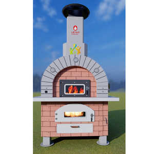 Thiết bị nướng bánh đa khay điện boong Lò nướng bánh mì điện lò nướng gỗ Đốt Lò cho bánh mì - Product Image 4