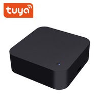 Mini télécommande intelligente pour la maison connectée 2,4 GHz WIFI IR avec Alexa, Google Home, commande vocale intelligente WIFI IR pour téléviseur
