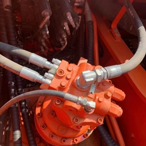 Excavatrices sur pneus Doosan DH420 d'occasion de bonne qualité, avec coupleur rapide, brise-roche, 42 tonnes, certifiées CE - Product Image 5