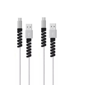 Protecteur de câble X919 en silicone, <span class=keywords><strong>enrouleur</strong></span> de câble de données pour <span class=keywords><strong>iPhone</strong></span> Android, étui de protection pour câble de charge USB et casque - Product Image 6