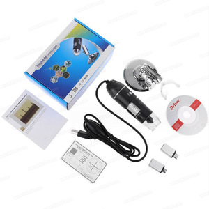 1600X Microscopio <span class=keywords><strong>digital</strong></span> 8LED Lupa de mano industrial para exteriores Lupa de belleza Microscopio electrónico USB - Product Image 5