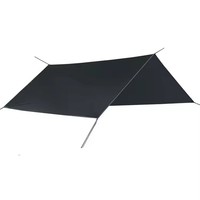 Bâche de camping imperméable OEM, abri léger et portable pour hamac, protection solaire pour randonnée et backpacking