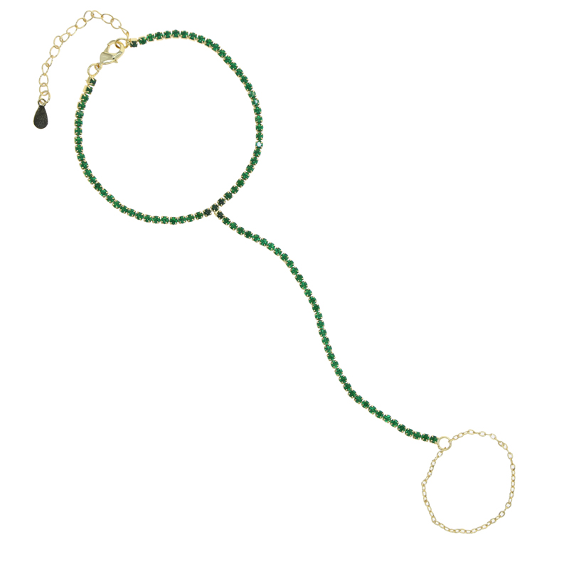 B375-Gold green