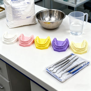 Polvere di Gesso Dentale DTY T11 ad Alta Resistenza per Modelli di Corone e Ponti, Pietra a Bassa Espansione per Laboratorio Odontotecnico, 88-97% di Bianchezza - Product Image 4