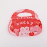 Doypack à fond plat biodégradable transparent sac à fermeture éclair dosettes de détergent emballage doypack à fermeture éclair semi-automatique avec impression