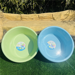 Plastic Large <b>Basin</b> 60cm Diameter Deep <b>Round</b> Thickened Durable Laundry <b>Basin</b> Mixed Colors - Product Image 4