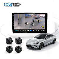BL-290 Mulai 360 ° Lihat Kamera Mobil Perangkat Radio Navigasi Car Play