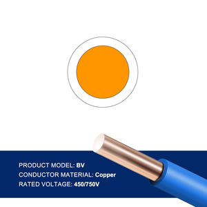 Toptan PVC yalıtımlı bakır kablo elektrik telleri 1mm-16mm katı çekirdek ev kablolama ve aydınlatma elektrik uygulamaları için - Product Image 3