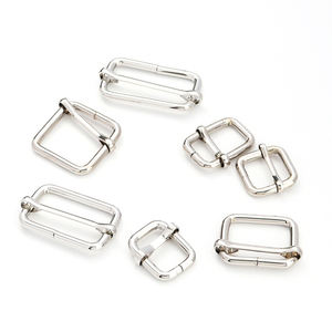 13-39mm equipaje DIY accesorios de hardware bolsa Correa cuero mochila cinturón rodillo Pin hebilla aleación hebilla ajustable - Product Image 2