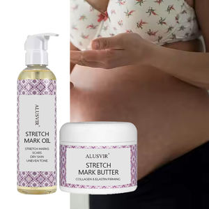 Annelik streç işareti krem kaldırma doğal kadın vücut bakımı Anti Stretch Marks vücut Anti streç işareti ve yağ seti - Product Image 5
