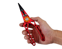 Nouveau modèle en promotion : Pince de pêche en alliage d'aluminium avec lame de précision pour outils de pêche