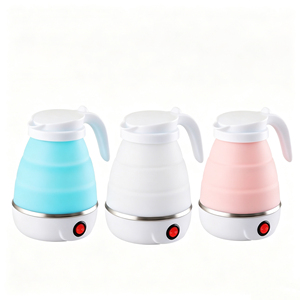 Bouilloire électrique pliable 220V avec arrêt automatique, idéale pour les voyages d'affaires, la randonnée et les trajets routiers - Product Image 1