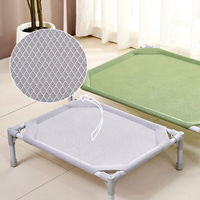 Coussin universel quatre saisons pour chien et chat avec housse amovible, design grotte, tapis en mousse pour l'été