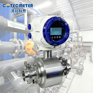 Kỹ thuật số kẹp thép không gỉ trên dn300 lỏng 2000 mét điện từ đo lưu lượng cho nước thải - Product Image 6