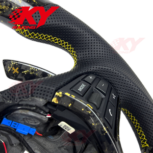Volante Deportivo Personalizado de Fibra de Carbono con LED e Indicador de RPM para BMW F30 F32 F10 F20 M4 420i 428i 430i 435i M3 320i 328i 330i 335i 340i 118i 120i - Product Image 3