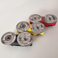 Cymbales à doigts personnalisées avec logo, clochettes doubles en métal avec base en plastique, Orff Fingerzimbeln pour enfants en classe