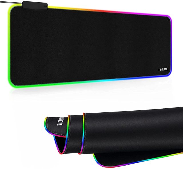 Custom Design Extended Large XXL Waterproof Sublimation RGB LED Gaming Mouse Pad Desk Mat