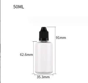 Botellas <span class=keywords><strong>de</strong></span> Plástico PET <span class=keywords><strong>de</strong></span> Boca Ancha al por Mayor con Tapas <span class=keywords><strong>de</strong></span> Rosca para Soluciones Cosméticas y Lavado <span class=keywords><strong>de</strong></span> Ojos, en Formas Cilíndricas/Cuadradas/Ovaladas - Product Image 3