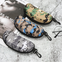 Étui à lunettes de ski pliable portable en EVA rigide, étanche, écologique, avec logo personnalisé disponible, couleur et taille personnalisables