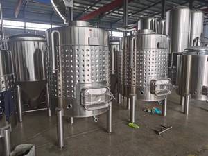 Cuve de Fermentation de Vin Rouge 1000L Acheter Cuve de Fermentation de Vin avec Vestes de Refroidissement et de Chauffage - Product Image 3