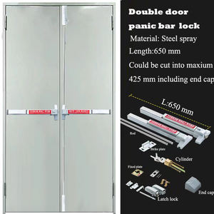 Cerradura de puerta de material de acero, barra de panic de salida, barra de empuje - Product Image 3