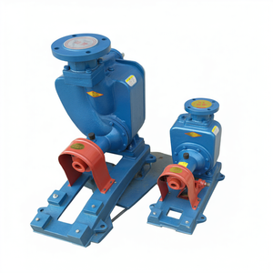 Pompe de circulation d'huile chaude centrifuge en fonte, refroidie par air et isolée thermiquement, pour système d'huile thermique de chaudière - Product Image 1