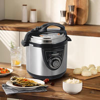 Cuiseur à pression électrique 6L avec pot intérieur antiadhésif à usage domestique pour la cuisine de cuisson du poulet essentiel