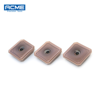 Plaquettes de fraisage carrées ACME SEKR pour CNC, modèles SEKR1203/1504 AFTN, pour chanfreinage et épaississement, en carbure indexable, OEM