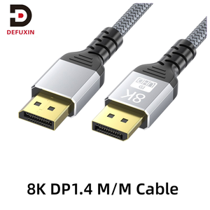 DFX Nylon Braided DisplayPort to <b>Cable</b> 2M 8K 60Hz 4K Video Wire Multi Model Match Cord for GPU Workstation PC DFX-DP8K-03-4-M/M - Product Image 4