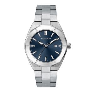 Montre à quartz analogique de style professionnel pour homme avec logo personnalisé OEM, mouvement japonais Miyota original de luxe, diamètre du cadran 44 mm, taille du boîtier 22 mm - Product Image 3