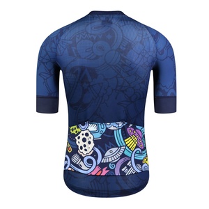 Camiseta corta de bicicleta de fábrica al por mayor de China con camisetas de Jersey de precio barato Jersey de <span class=keywords><strong>ciclismo</strong></span> ligero para hombres - Product Image 2