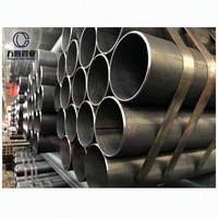 Tubo de Acero Circular Hueco CHS EN10210 S355J2, Tubo Redondo Estructural para Puentes, Técnica ERW, Certificado ISO CE
