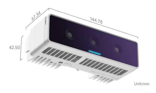 SKU-32731 Waveshare OAK 4 D 48MP 3D Stereo Depth Vision And Edge AI Inference Camera, Provides 48 TOPS (INT8) And 12 TOP