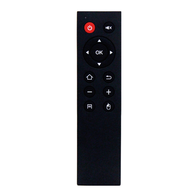 2020 Universal 2.4G Remote Control LCD LED Smart TV Universal Remote Controller in Stock Wireless Control USB Receiver