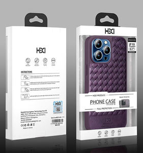 Nuevo en la cubierta del teléfono para <span class=keywords><strong>iPhone</strong></span> 14 Patrón de tejido resistente a los arañazos Servicio a granel Cubierta móvil Precio de fábrica directo - Product Image 6