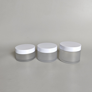 10ml-250ml Rỗng Trắng Frosted Vòng nhựa PET chăm sóc da & Kem mắt lọ với vít đầu - Product Image 4