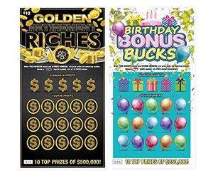 สลากกินแบ่งล้านใบ พร้อมหมายเลขรางวัลที่กำหนดเอง พิมพ์ออฟเซ็ตบนกระดาษแข็งเคลือบฟิล์ม - Product Image 6