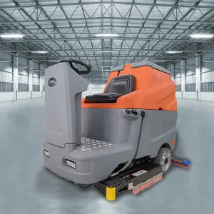 Gaoge FREE OEM A110 Industrial Cleaning Equipment Floor Washing Wet And Dry 235L Sewage Tank Large Ride On Floor Scrubber Drier