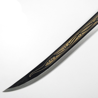 L'épée du Seigneur des Anneaux la lame du roi elfe Hobbits Accessoires de cinéma et de télévision Couteaux en bois 39.37in/100cm