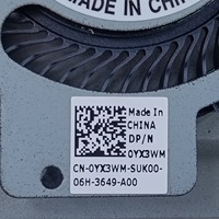 Nuevo ventilador de refrigeración de CPU para Dell Latitude 5401 5402 5411, conjunto de ventilador de disipador de calor interno para portátil 0YX3WM YX3WM