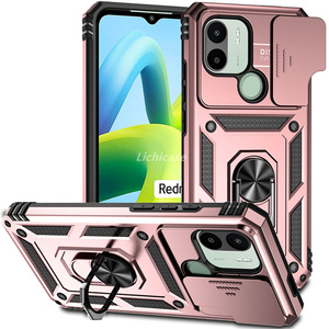 Lichicase เคสกันกระแทกแบบหมุนได้360องศา,เคสป้องกันแบบแหวนเลื่อนได้สำหรับ Redmi A1 A1Plus - Product Image 2