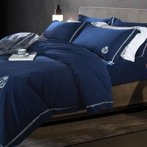 Parure de lit en bambou, housse de couette et taies d'oreillers, pour hôtel et maison, produit d'usine chinoise, 800TC - Product Image 3