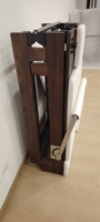 Machine de Pilates professionnelle en bois de noyer, équipement de fitness durable et portable, Reformer pliable, boîte en bois commerciale pour le corps
