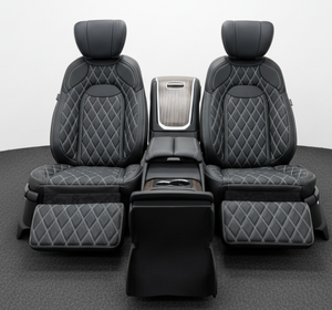 Kit di Conversione Sedili Aero in Pelle PU di Lusso a 4 Posti per Land Cruiser LC, Sedili <span class=keywords><strong>VIP</strong></span> con Ventilazione Elettrica, Riscaldamento e Massaggio Pneumatico - Product Image 3